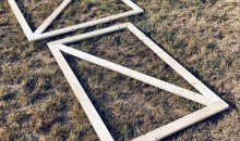 Rahmen mit Diagonalverstrebung