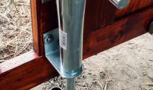 Bau des Gartentors 2019