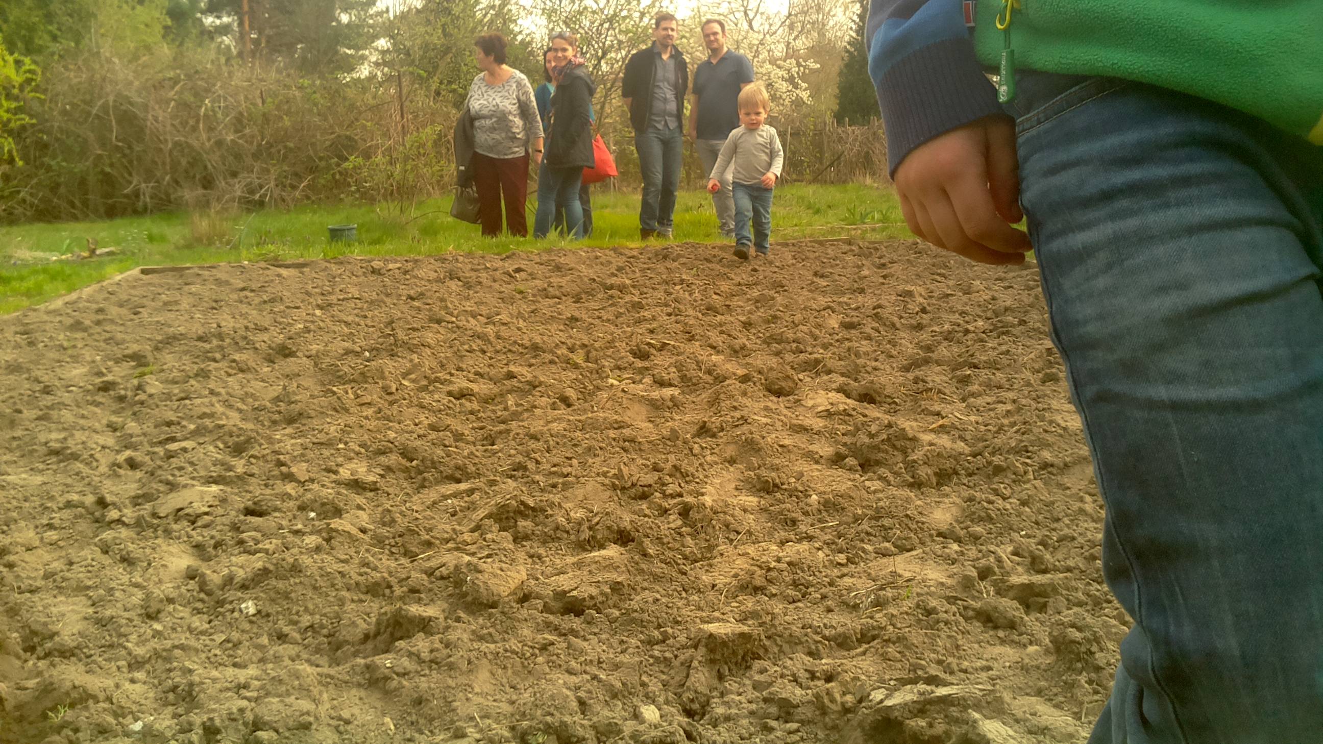 Sonntagsbesuch im Garten